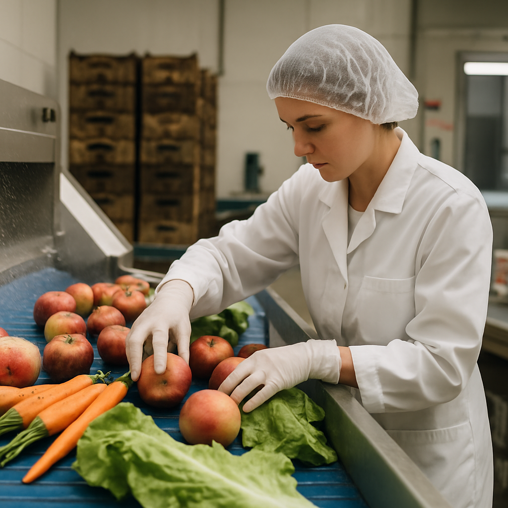 friju: Obst- und Gemüse-Verarbeitungsschritte