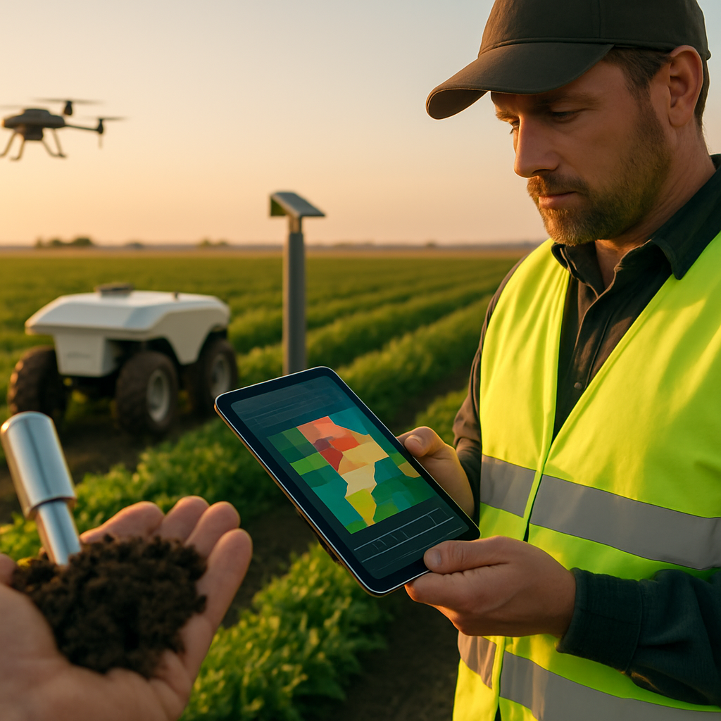 Friju.com: Digitale Landwirtschaft, Sensorik und Automatisierung